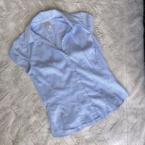 Cute Short Sleeve Button Down